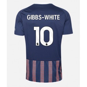 Nottingham Forest Morgan Gibbs-White #10 Tredje trøje 2023-24 Kort ærmer